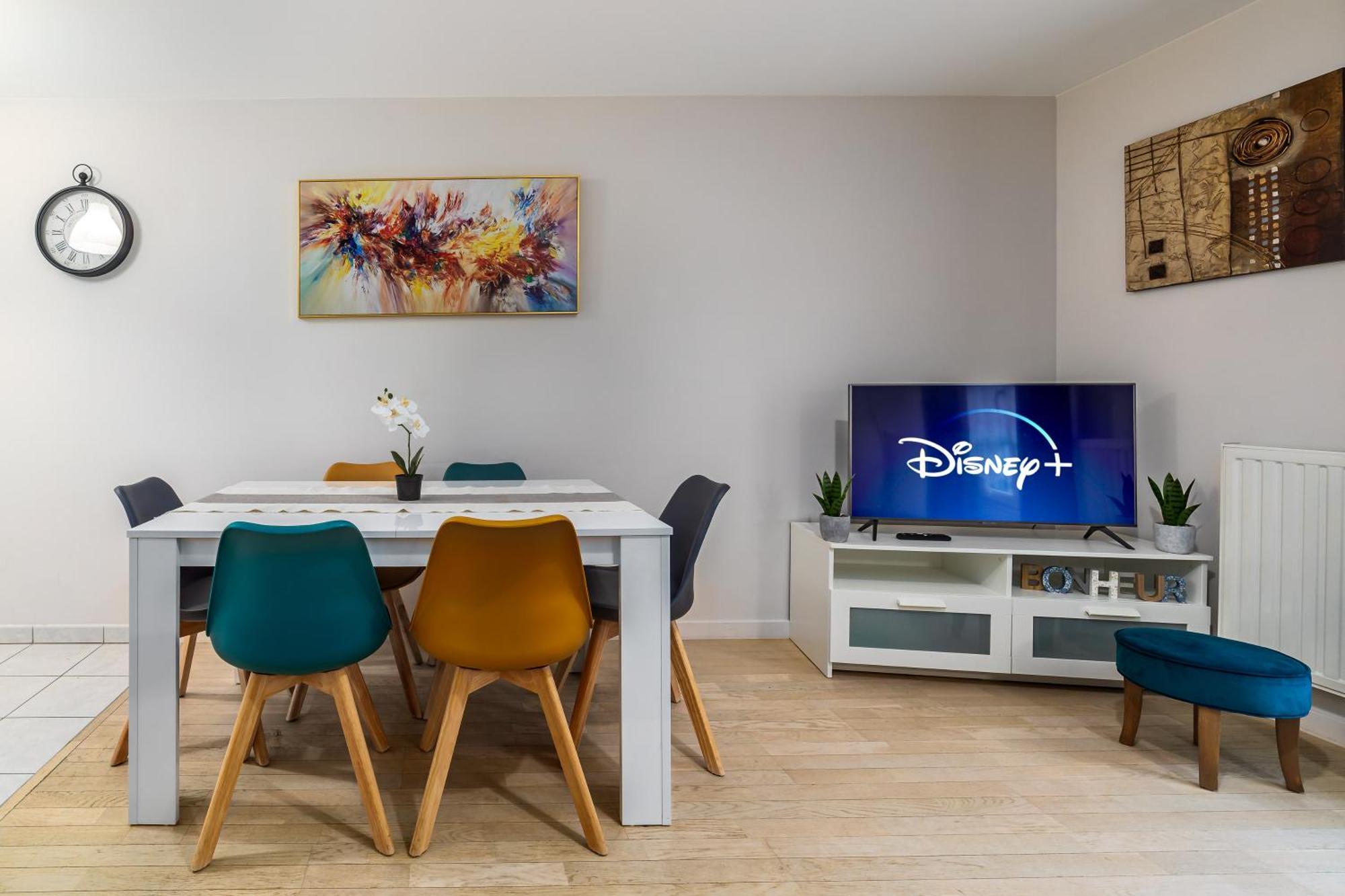 Disneyland Paris 6 Pers- Wifi - Disney Tv Wifi, Parking Chessy  Buitenkant foto